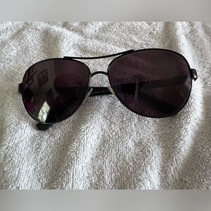 Tory Burch F1002 Aviator Sunglasses for prescription use